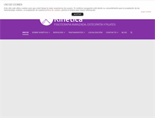 Tablet Screenshot of kineticasalud.com